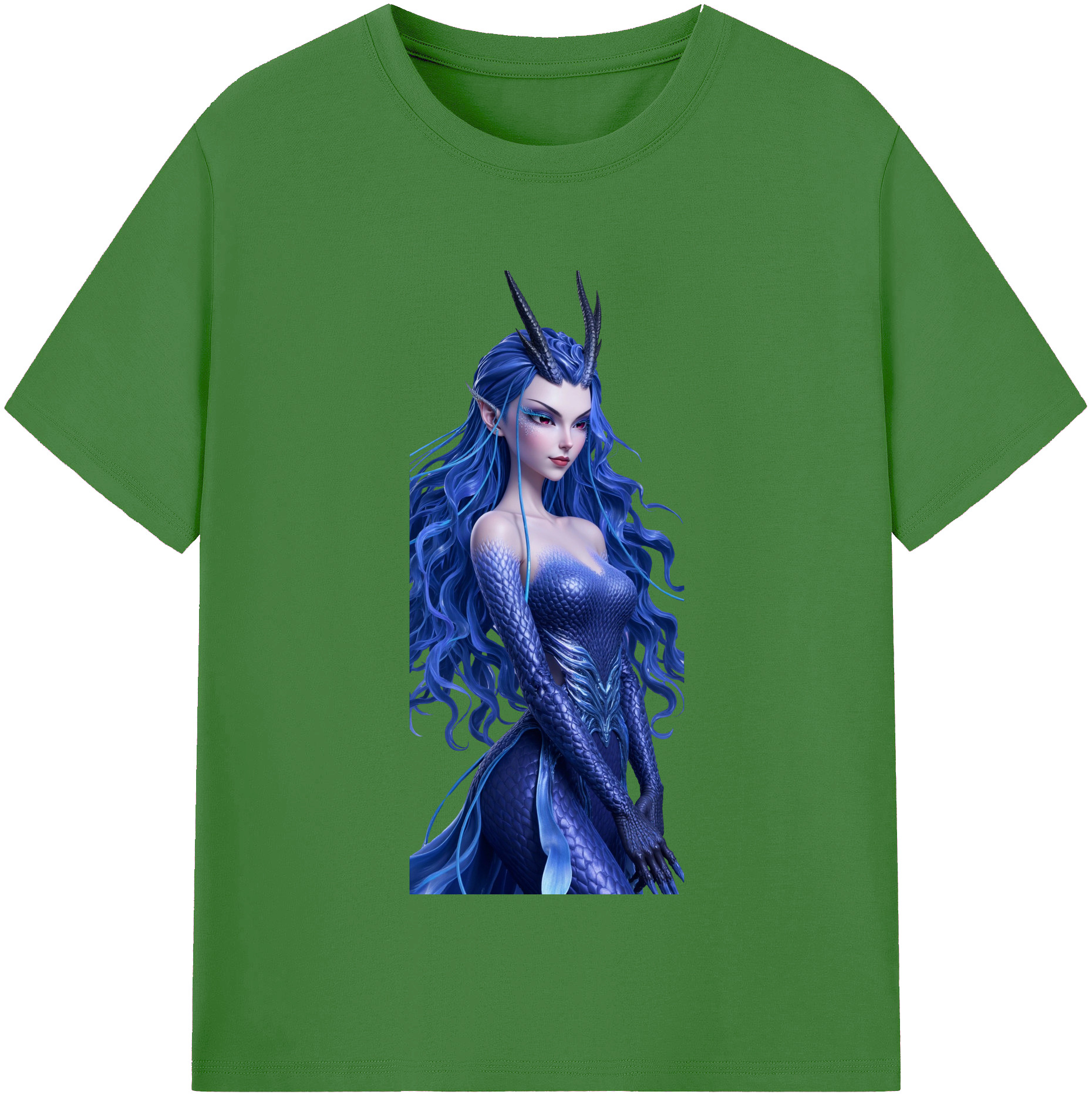 （画像用） Ne Zha 2 ナタ 魔童の大暴れ レディースカジュアルプリントTシャツ（綿100％）